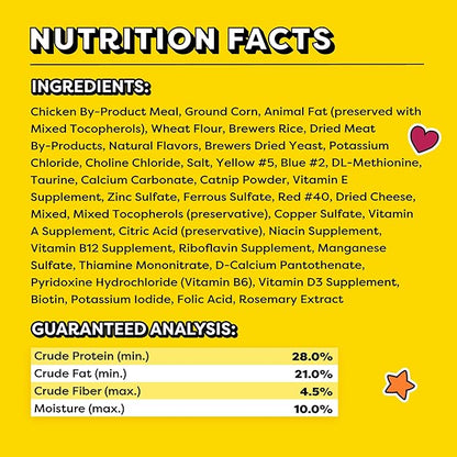 Temptations Cat Treats, Classic Crunchy and Soft Cat Treats, Catnip Fever Flavor, Catnip Treats, 16 oz. Tub
