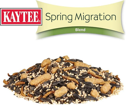 Kaytee Wild Bird Food, Spring Migration Seed Blend, 8 lb