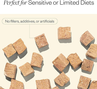 Maev Human-Grade Freeze Dried Raw Beef Liver Treats | 100% USDA Certified Single-Ingredient | Healthy, Human-Grade Dog Snacks | Perfect for Training & Sensitive Diets (Pack of 3)