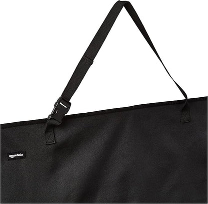 Amazon Basics Waterproof Dog Car Seat Cover, Scratch Proof Protector for Pet, Car Back Bench, 56 x 47 inch, Black