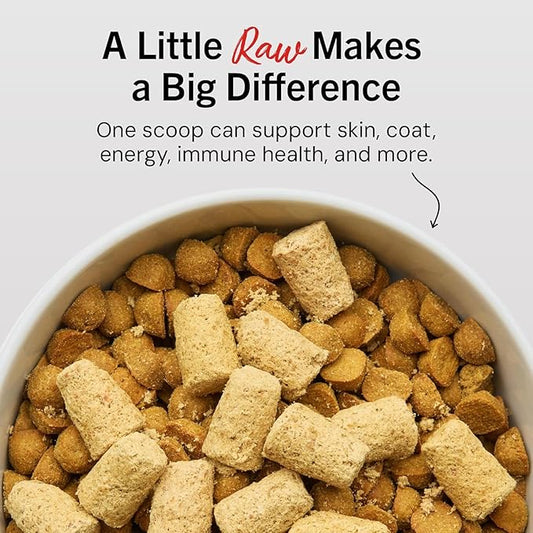Stella & Chewy's Freeze-Dried Raw Chicken Meal Mixers- Dog Food Topper and Mixer - Made with 95% Cage-Free Chicken,Organs & Bone - Perfect for Picky Eaters - Grain-Free - 35oz,(Pack of 2)