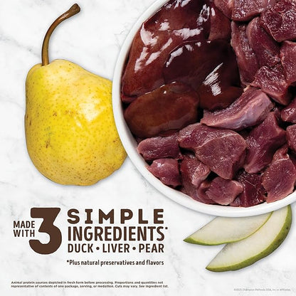 ACANA Singles Grain Free Dog Treats Limited Ingredients & Freeze-Dried Duck & Pear 1.25 Bag
