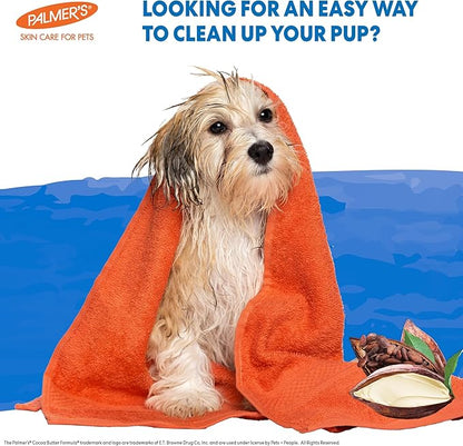 Palmer's for Pets Bath Foam with Cocoa Butter; Waterless Dog Grooming Foam with Vitamin E and Cocoa Butter, Foaming “Dry Shampoo” for Dogs, 5 Fl Ounces