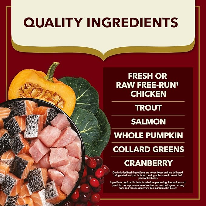 ACANA Market Medley Indoor Cat Adult Cat Food, Chicken, Trout & Salmon Recipe with Freeze-Dried Morsels Made with Chicken & Cranberry, Complete and Balanced Nutrition, 3.5 lb Bag