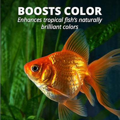 Tetra Goldfish Flakes, Nutritionally Balanced Diet for Aquarium Fish, Vitamin C Enriched Flakes, .42 oz (36 Pack)