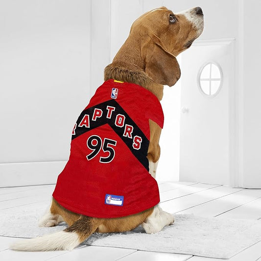 Pets First NBA Toronto Raptors Dog Jersey, Extra Smal - Tank Top Basketball Pet Jersey