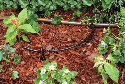 Rain Bird LNDDRIPKIT Drip Irrigation Landscape/Garden Watering Kit with Drippers, Micro-Bubblers, Micro-Sprays