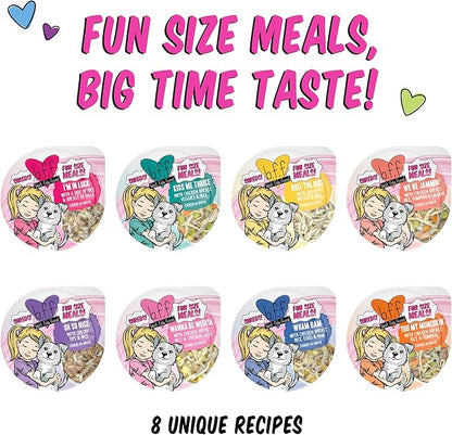 Weruva Best Fido Friend Fun Size Meals for Dogs, Roll The Dice, 2.75oz Cup, Pack of 12