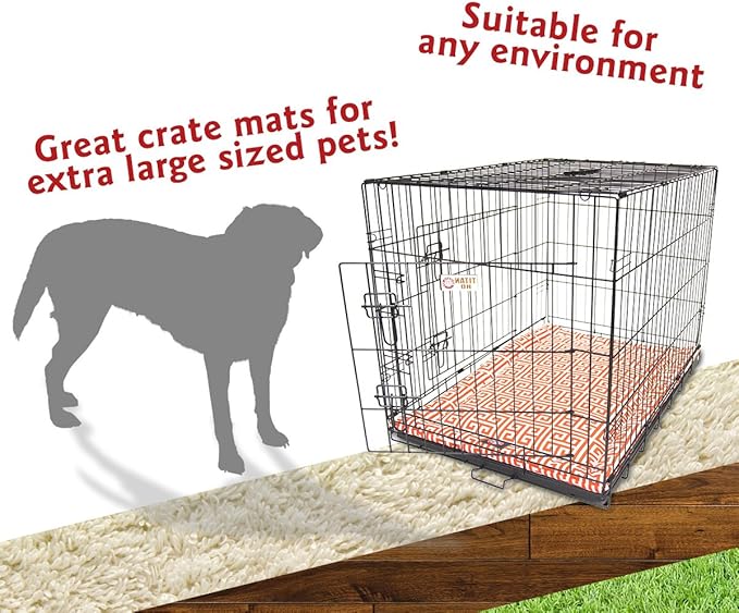 48" Towers Orange Crate Dog Bed Mat By Majestic Pet Products