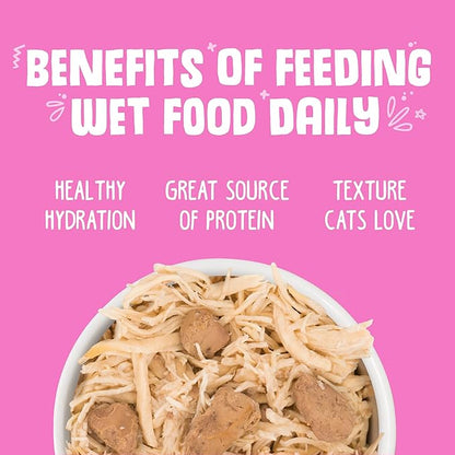 Weruva Classic Cat Food, Amazon Livin' with Chicken Breast & Chicken Liver in Gravy, 3oz Can (Pack of 24)