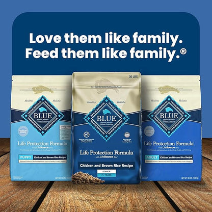 Blue Buffalo Life Protection Formula Small Breed Puppy Dry Dog Food with DHA, Vital Nutrients & Antioxidants, Made with Natural Ingredients, Chicken & Oatmeal Recipe, 5-lb. Bag