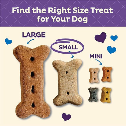 Old Mother Hubbard Wellness Original Mix Dog Biscuits,Natural,Training Treats,Four Flavors,Small Size,(20 Ounce Bag),(Pack of 2)