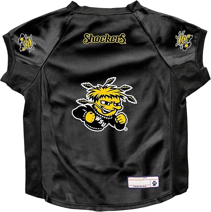 Littlearth NCAA Stretch Pet Jersey for Big Dogs
