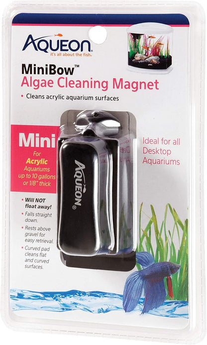 Aqueon Aquarium Algae Scraper, Fish Tank Cleaning Magnets for Glass/Acrylic, Mini