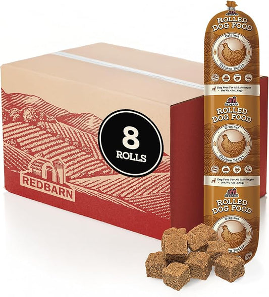 Redbarn Pet Products Chicken Rolls for Dogs 8-Count, 4lb