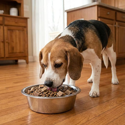 Fieldcrest Farms Freeze-Dried Raw Lamb & Chicken Dog Food Toppers or Treats, All Natural, Real Ingredients, No Additives or Fillers, Protein & Flavor Boost, 12 oz