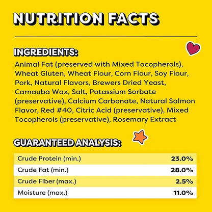 Temptations Tender Fills Crunchy and Soft Adult Cat Treats, Grilled Salmon Flavor, 2.1 oz. Pouch (Pack of 12)