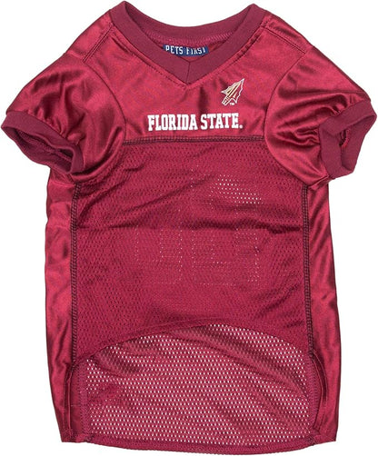 Pets First NCAA College Florida State Seminoles Mesh Jersey for DOGS & CATS, X-Small.Licensed Dog Jersey with your Favorite Football/Basketball College Team