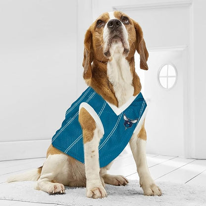 Pets First NBA Charlotte Hornets Dog Jersey, X-Small- Tank Top Basketball Pet Jersey