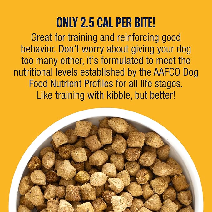 Muenster Freeze Dried Chicken Bites - Dog Food, Treat, Mixer or Topper (5oz) - Grain Free