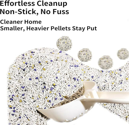 Tofu Cat Litter, Dr. PawPaw Clumping Cat Litter, Honeysuckle Scent 4.5 lb, Dust-Free Keep Kitty Tidy, Superior Odor Control Keep Step Fresh