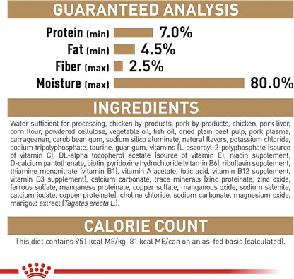 Royal Canin Breed Health Nutrition Yorkshire Terrier Adult Loaf in Sauce Dog Food, 3 oz (Pack of 24)