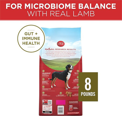 Purina ONE Dry Dog Food Lamb and Rice Formula - 8 lb. Bag