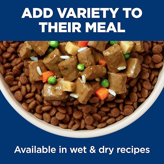 Hill's Science Diet Adult 1-6 Small & Mini Wet Dog Food, Beef & Barley Entrée, 5.8 oz. Cans, 12-Pack