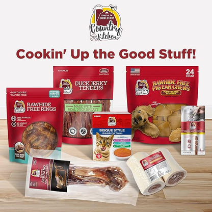 Country Kitchen Chicken & Sweet Potato Jerky Tender Dog Treats, Made with Real Chicken, High Protein, Low Fat, No Artificial Colors, 16 oz