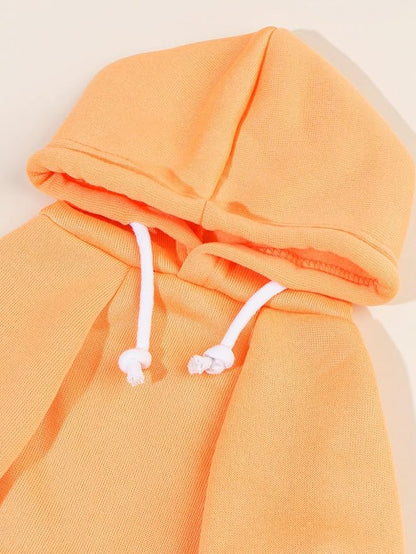 QWINEE Basic Dog Hoodie Sweatshirt Puppy Sweater Warm Cat Costumes Pet Clothes for Chihuahua Puppy Kitten Small Medium Dogs Orange XX-Small