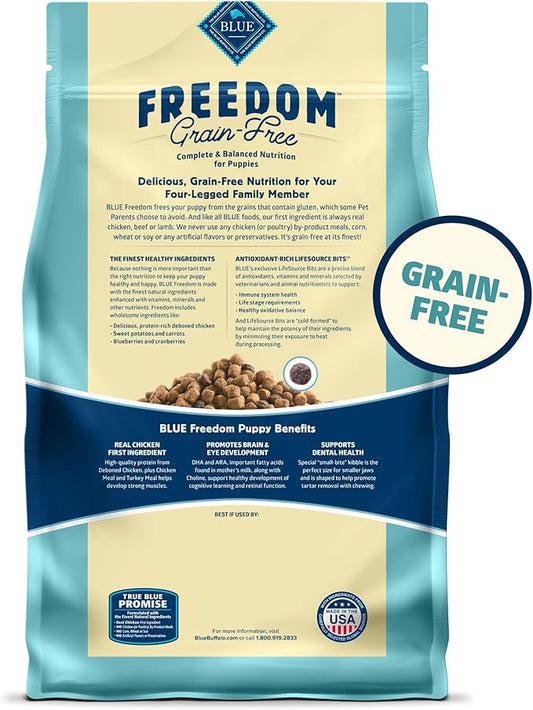 Blue Buffalo Freedom Grain-Free Adult Dry Cat Food, Complete & Balanced Nutrition for Indoor Cats, Made with Natural Ingredients, Fish Recipe, 5-lb. Bag