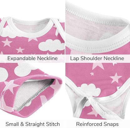 Baby Clothes Set Infant Bodysuits Pants Sets 0-24M For Boys Girls