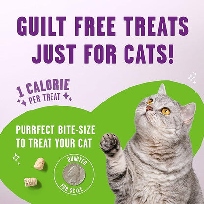 Stella & Chewy's Meowfulls Freeze Dried Cat Treats - Turkey & Duck Recipe - Raw Protein with Probiotics-& Salmon Oil - 1 Calorie Per Treat - 1.5 oz,(Pack of 2)
