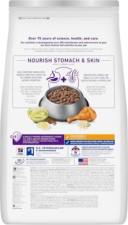 Hill's Science Diet Adult Sensitive Stomach & Skin Dry Dog Food, Chicken, 30 lb. Bag