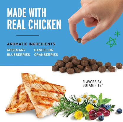 Pet Botanics 4 oz. Pouch Training Rewards Mini Soft & Chewy, Chicken Flavor, with 200 Treats Per Bag, The Choice of Top Trainers