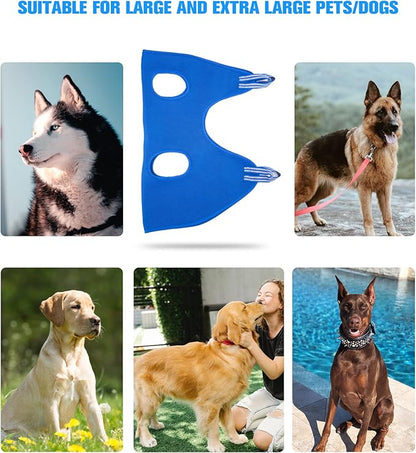 Kkiimatt Dog Pet Grooming Hammock,XL Hanging Harness for Nail Trimming, Dog Hammock for Nail Trim, Grooming Sling Holder Helper for Large Dogs, Grooming Hanger Restraint Bag with Clipper