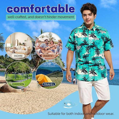 Dog Shirts Hawaii Dog Clothes for Small Medium Large Dogs Owner and Pet Shirts are Sold Separately