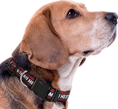 New & Improved Pets First NBA Miami Heat Dog & Cat Collar, Size Medium Basketball Team Collar
