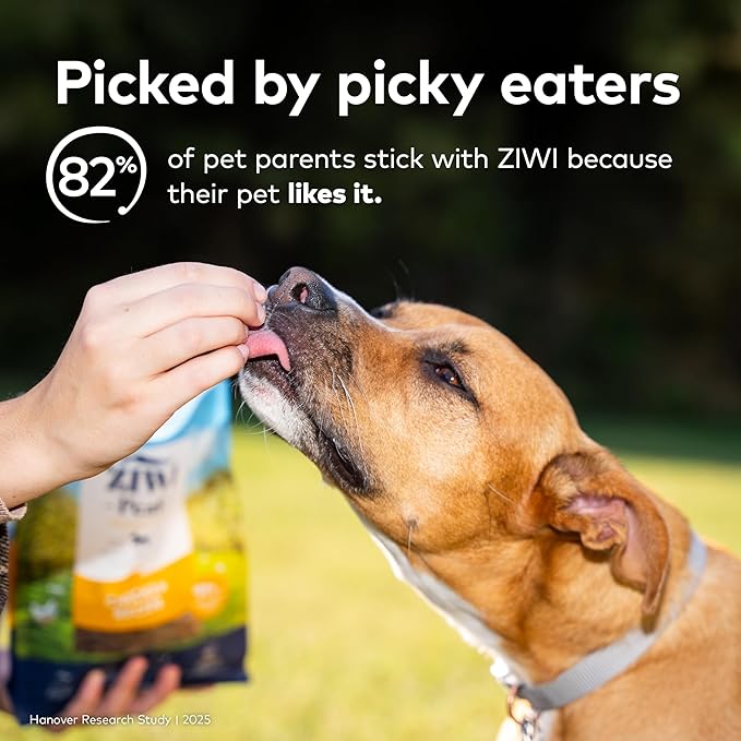 ZIWI Peak Air-Dried Dog Food – Tripe & Lamb - All Natural, High Protein, Grain Free, Limited Ingredient w/ Superfoods (16oz)