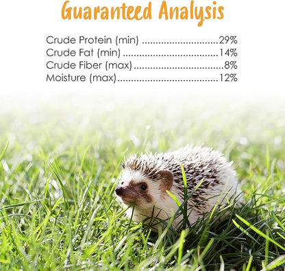 Sunseed Vita Prima Wigglers & Berries Hedgehog Treat - Mealworms for Hedgehogs - Small Animal Trail Mix Snack (Pack of 2)