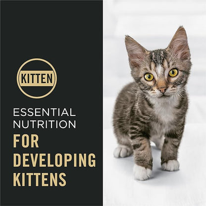 Purina Pro Plan Kitten Dry Food Complete Essentials Shredded Blend Chicken and Rice Formula - 3.2 lb. Bag