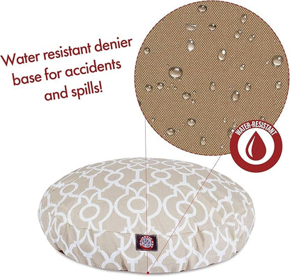 Majestic Pet Athens Sand Small Round Pet Bed