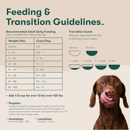 Jinx Premium Grain-Free Dry Dog Food, for All Lifestages - Real Chicken, Sweet Potato & Carrot Kibble with Superfoods for Immune Support & Probiotics for Digestive Support - No Fillers - 4lb