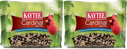 Kaytee Cardinal Seed Cake, Wild Bird Food, 1.85 Pounds (Pack of 2)