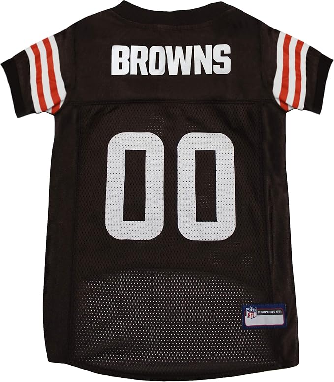 NFL CLEVELAND BROWNS DOG Jersey, Large