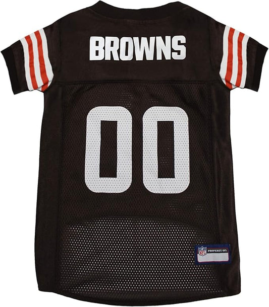Pets First Cleveland Browns NFL Dog Jersey Extra Large