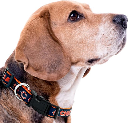 Pets First NFL Chicago Cubs Licensed PET COLLAR, Extra Large - Heavy-Duty, Strong, and Durable Dog Collar. Available in 31 Football Teams and 4 Sizes