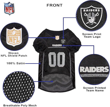NFL OAKLAND RAIDERS DOG Jersey, XX-Large