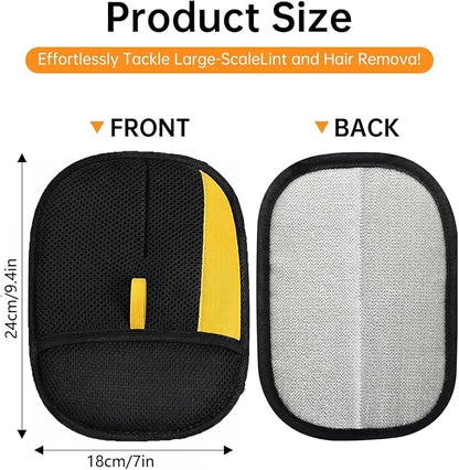 Pet Hair Removal Glove, Newly Upgraded Electrostatic Gloves Pet Hair for Dogs & Cats, Washable and Reusable Hair Remover Tool for Carpet, Curtain, Clothing, Couch, Car Seat - 1 Pcs