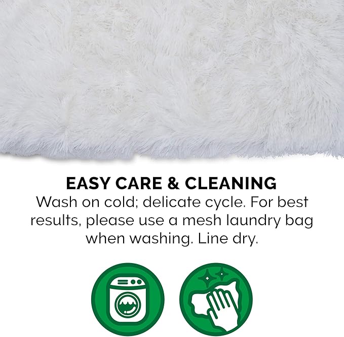 Furhaven Self-Warming Cat Bed for Indoor Cats, 4-Beds-in-1 & Washable - Plush Long Faux Fur Convertible Cuddler - Silver, Large